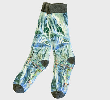 Trail Map Socks